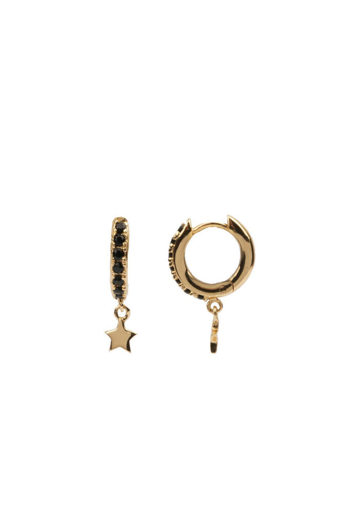 Creole Starry Earrings