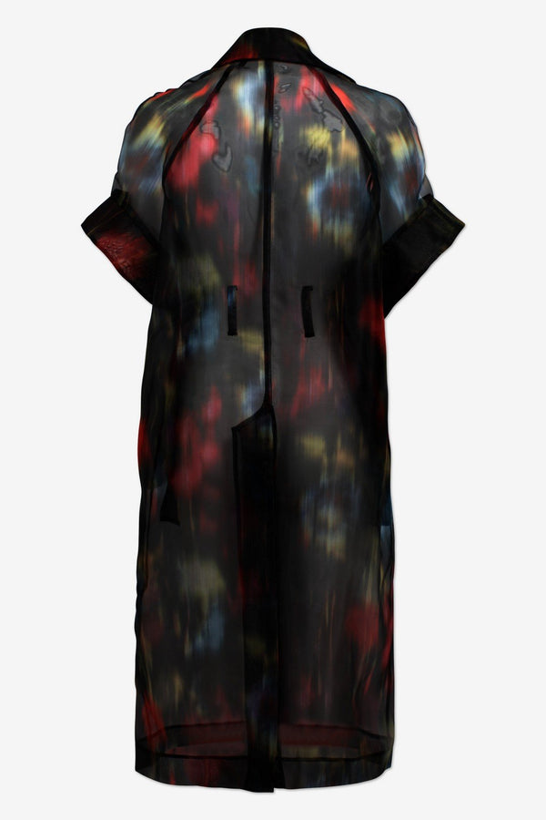 baum und pferdgarten devore chiffon wrap dress black floral blur attetszo kotos ruha