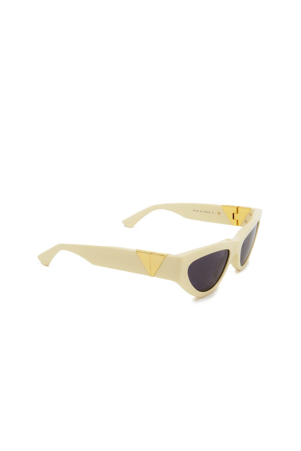 Triangle Metal Detail Cat Eye Sunglasses