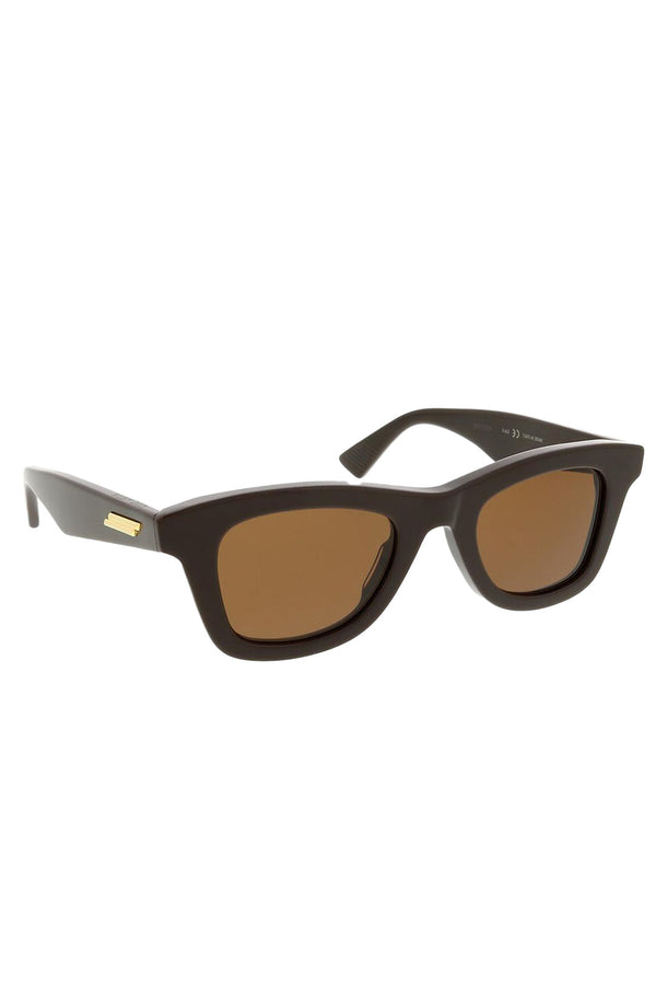 Geometrical Temple Square Sunglasses