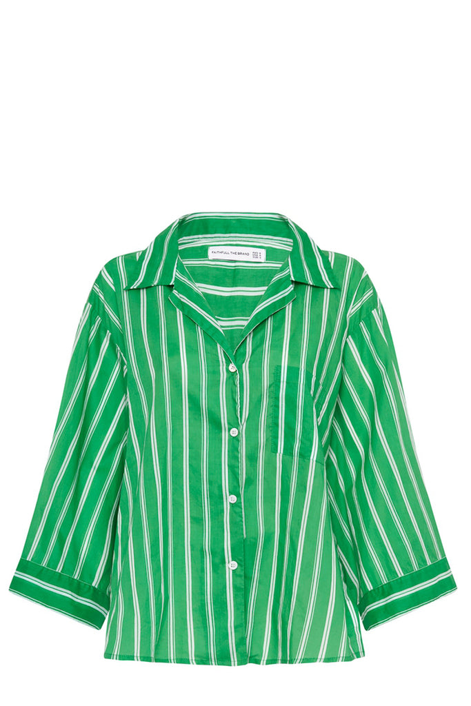 Paradise Striped Cotton Shirt