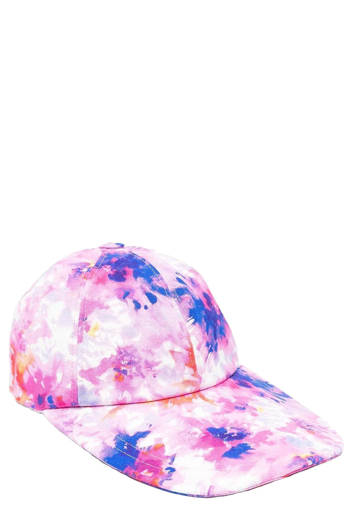 Floral-Print Baseball Cap