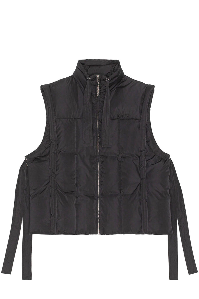 Oversized Padded Recycled Polyester Vest