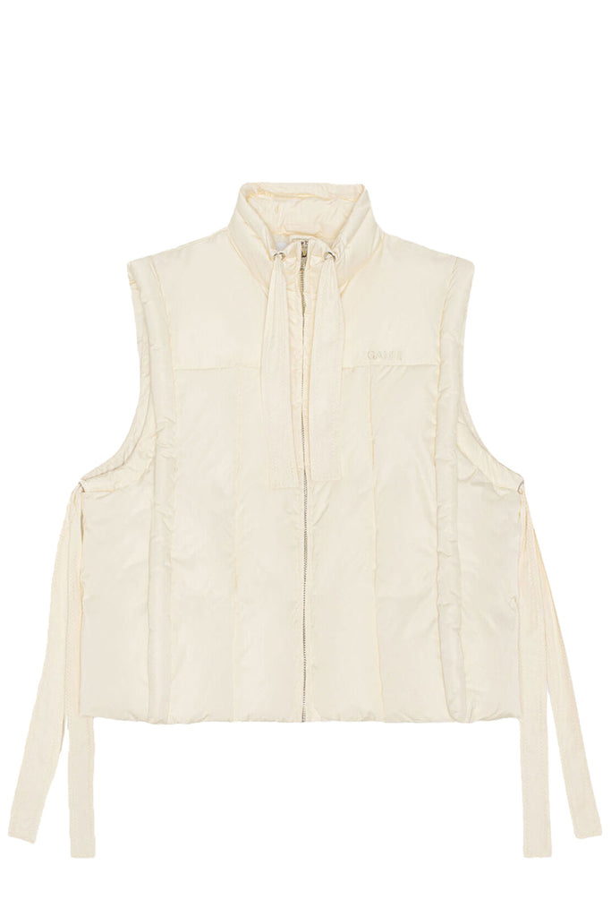 Oversized Padded Recycled Polyester Vest