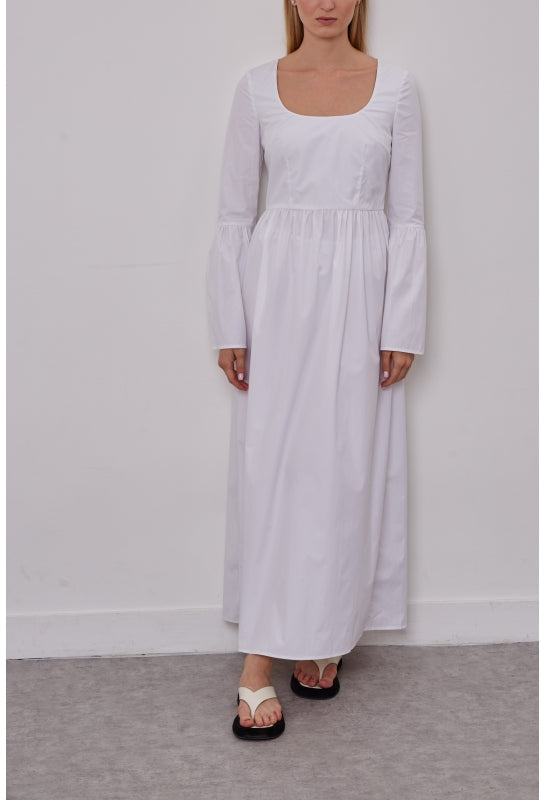 Keppel Cotton-Poplin Midi Dress