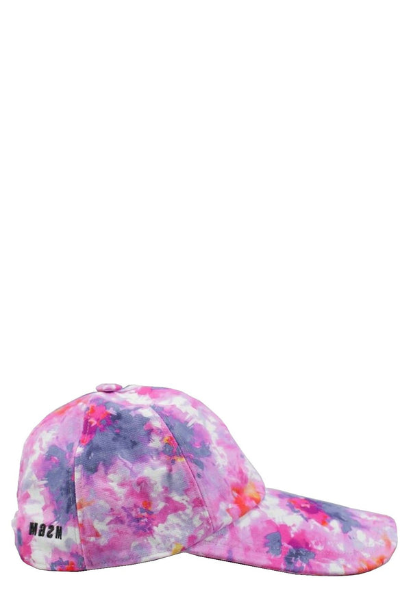 Floral-Print Baseball Cap