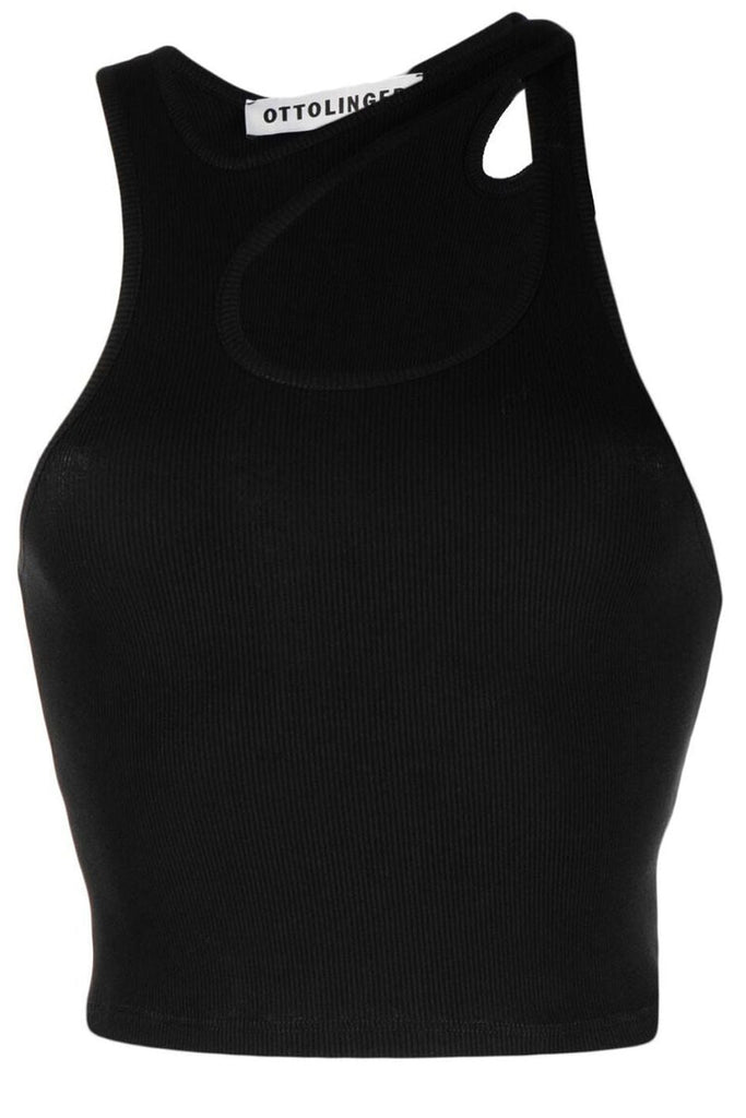 Otto Lounge Cutout Cotton Tank Top