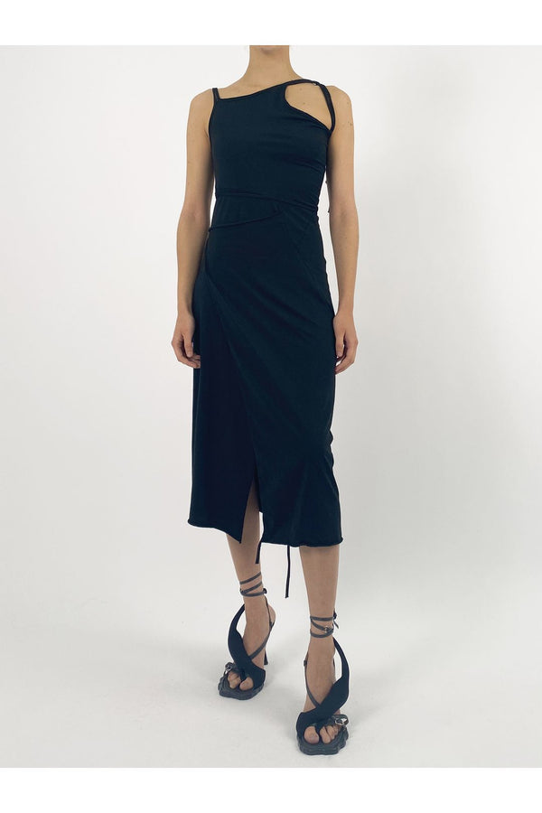 Otto Multi-Strap Cotton Slip-Dress