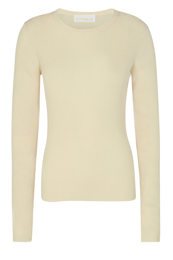 Basel Long-Sleeved Open-Back Knit Top