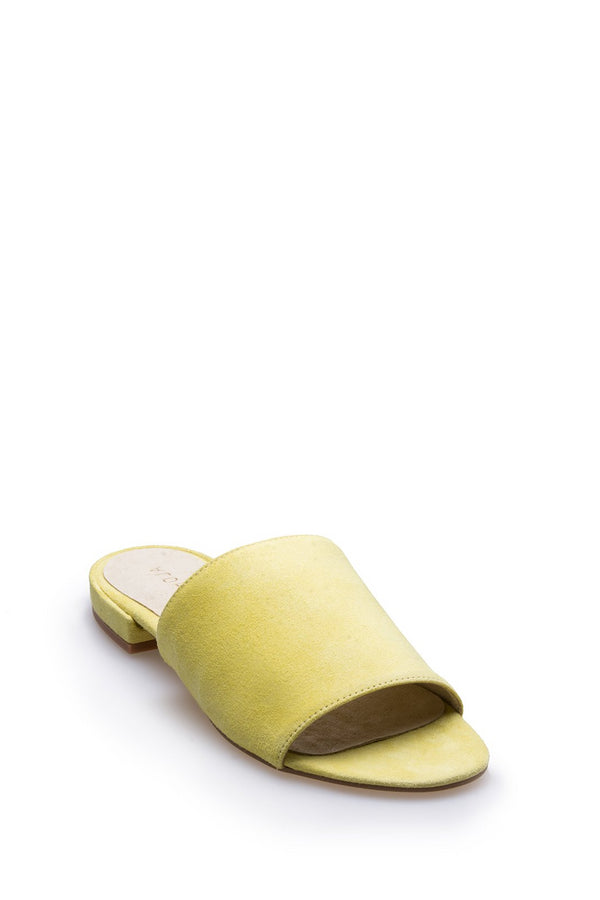 Alohas Gabrielle Flat Mule Yellow