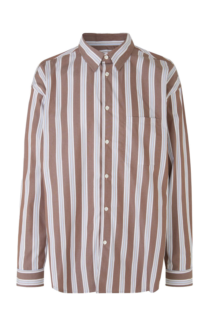 Marley Striped Organic Cotton Shirt